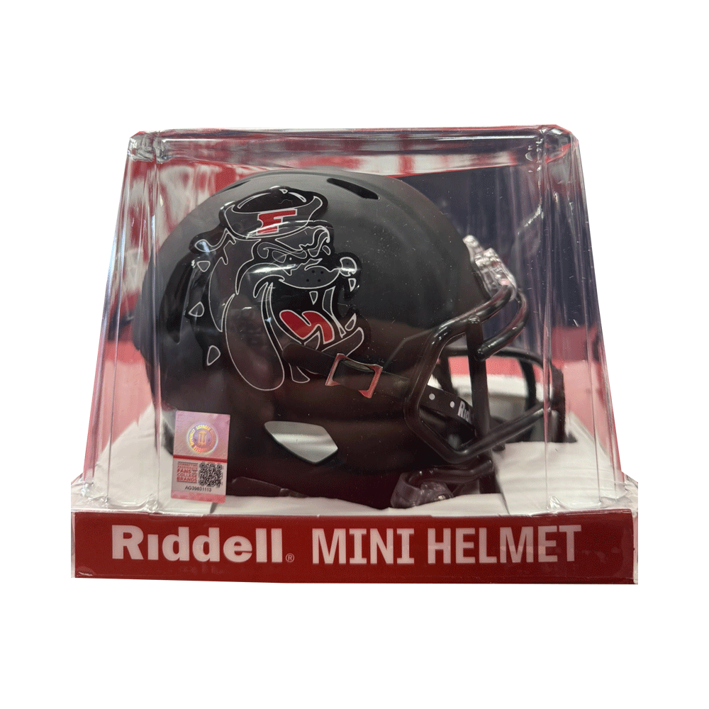 blackout football helmet Vault Dog Mini Blackout Helmet – Bulldog Locker