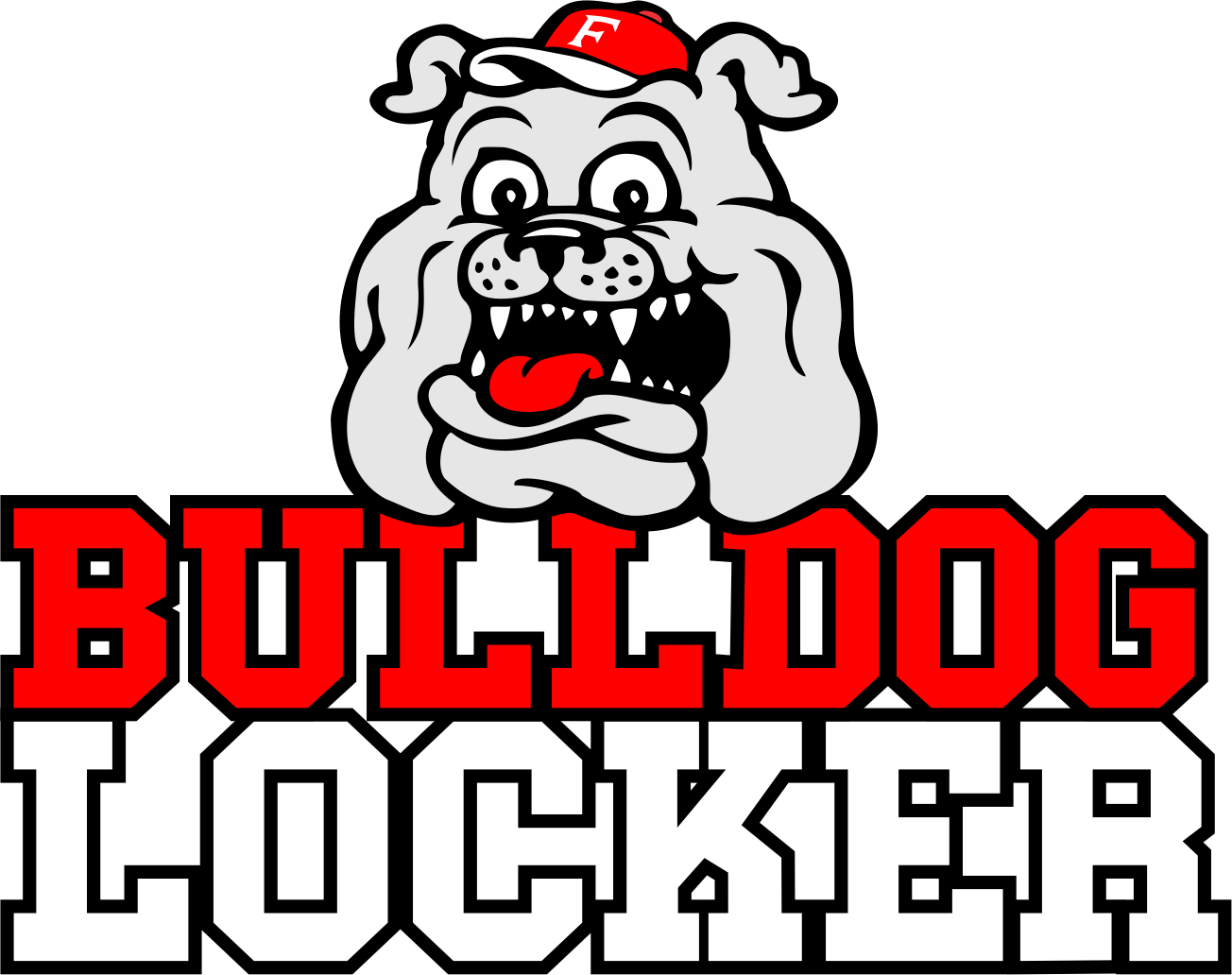 Paw Print Decal – Bulldog Locker