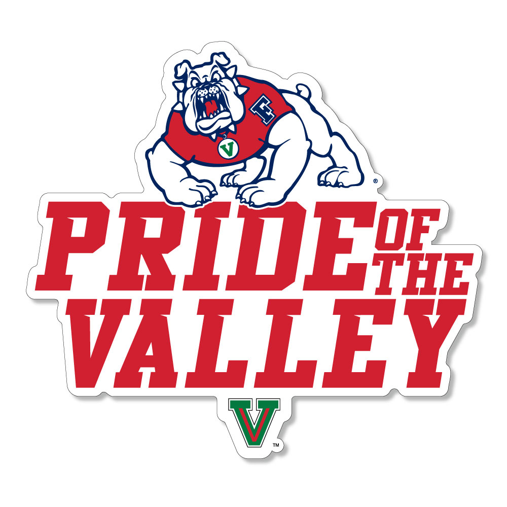 FS Fresno State Bulldogs Logos Sticker