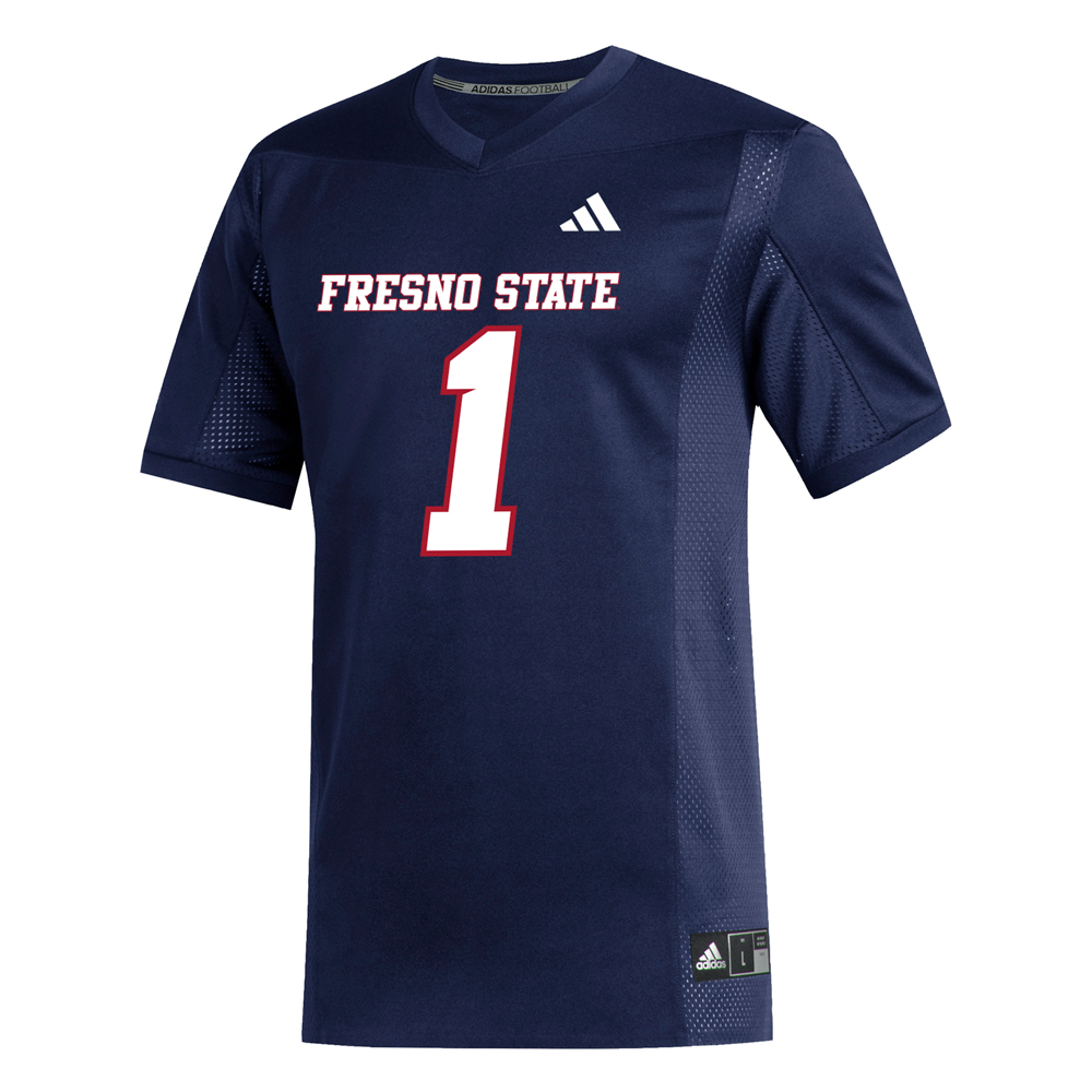 Men's ProSphere Red Fresno State Bulldogs NIL Pick-A-Player Football Jersey